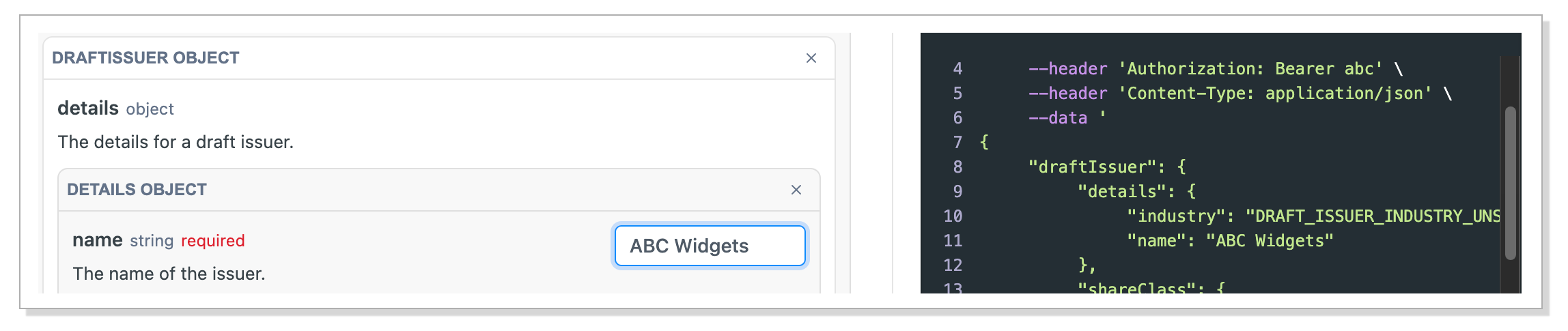 ABC Widgets
